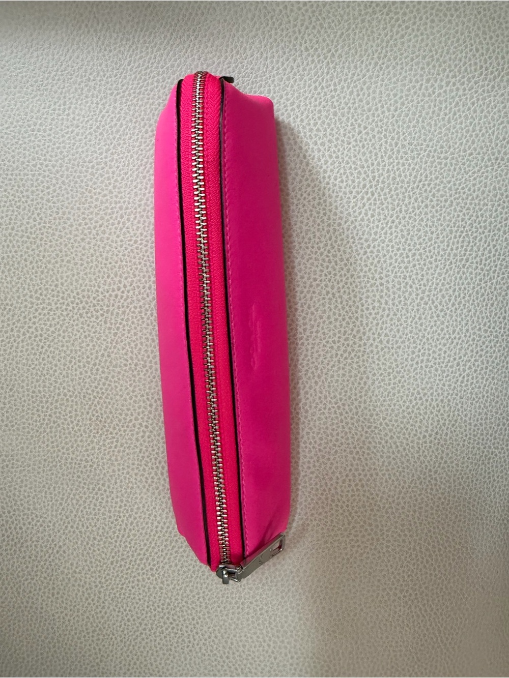 Coach - Hot Pink Women's Zip Pouch Bag, perfect for pencils/make up brushes.